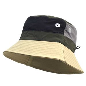 Chapeaux à bord large seau japonais séchage rapide mince pêcheur chapeau extérieur alpinisme imperméable Protection solaire rétro-bassin respirant Q240403
