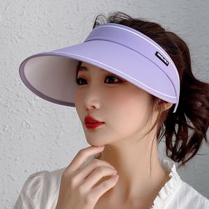 Brede rand hoeden emmer zomer voor vrouwen zon vizier Creen floppy cap vrouwelijk buiten casual honkbal vrouw UV bescherming 230517