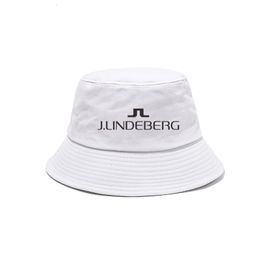 Chapeaux à large bord seau vente d'été ombre J Lindeberg Cool extérieur soleil mode noir 230303