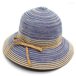 Brede rand hoeden China producten luxe sombreros strand dames zomerstro hoed