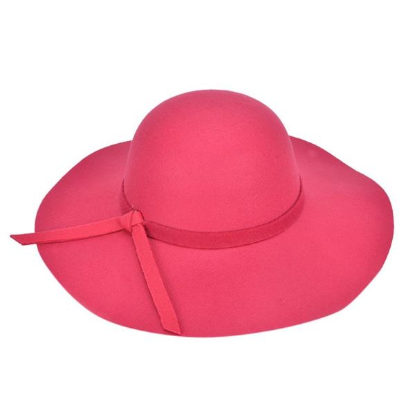 Chapeaux à large bord Fedoras femmes grand chapeau haut de forme casquette femme classique disquette laine feutre melon plage chaud dames Fedora seau soleil 11.1