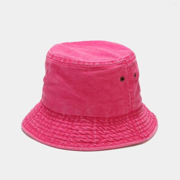 Chapeaux à large bord disquette plage pour femmes en plein air soleil à la mode Boho noir seau chapeau enfants béret été dames hiver