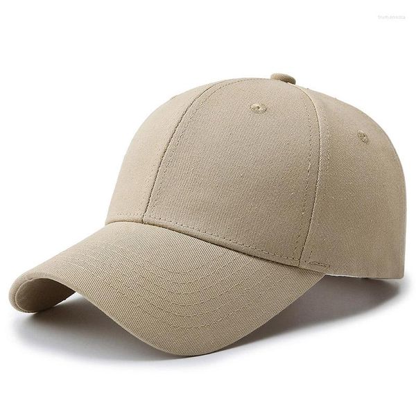 Sombreros de ala ancha de alta calidad de algodón completo estilo brillante gorra con visera primavera y otoño sombrero de Color sólido informal de béisbol a juego para hombres