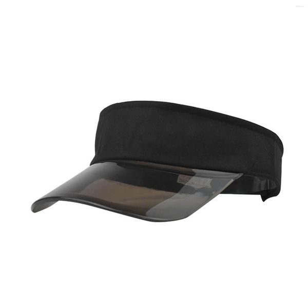 Sombreros de ala ancha para hombres y mujeres, diadema deportiva ajustable, visera clásica para deportes de sol, gorra para correr, tenis, playa al aire libre # T1P