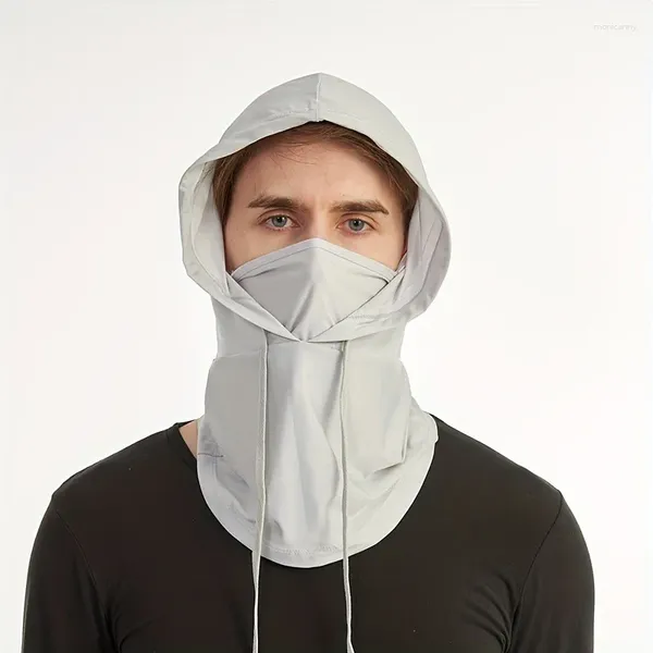 Chaps à bord large ricygvm extérieur cyclisme chapeau de soleil pour hommes protection du cou couverture du visage complet