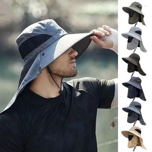 Chapeaux à bord large du soleil d'été Protection UV