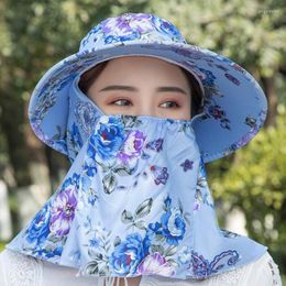 Chapeaux à bord large été des femmes du soleil du soleil