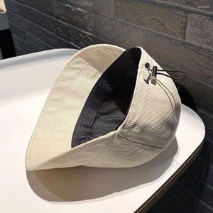 Chapeaux à large bord Casquette de protection solaire Sports pour filles Coton Femmes Snapback Chapeau Visières Style coréen Baseball Pêcheur