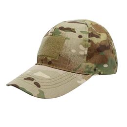 Chapeaux à bord large camouflage unisexe Visors Patch Visors Baseball Papated Hunting Fishing Camping Tennis Badminton Sport Cap d'ombrage extérieur