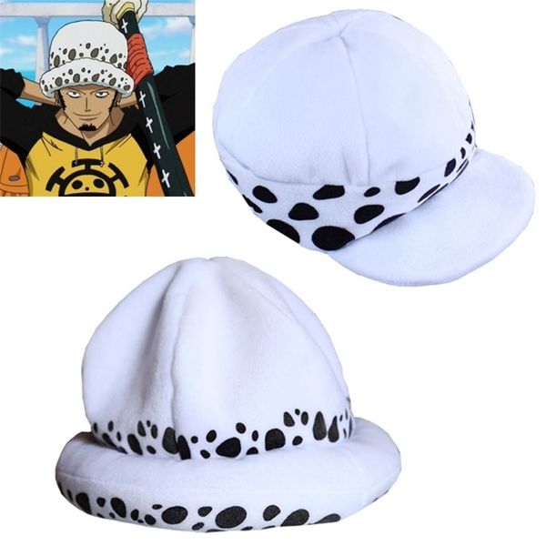 Chapeaux à bord large lots en gros de personnage d'anime Trafalgar Law Cosplay Death Hat Surgeon Deux ans plus tard, cadeau de bande dessinée d'hiver 2 version 220920