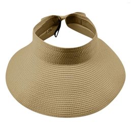 Chapeaux à large bord pour femmes, été, pliable, pliable, protection solaire, plage, Sombrero Mujer Gorras Para Muje