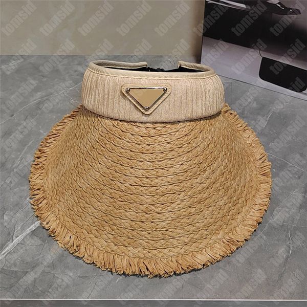 Sombreros de visera ancha de bendeos sombrero de playa de paja hecha a mano para mujeres gorra de vacaciones de verano