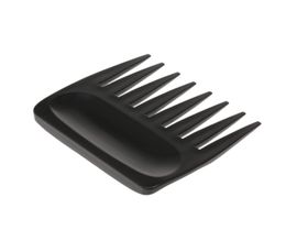 Peigne à cheveux à dents larges et longues pour hommes, en plastique classique, brosse à cheveux lisse à l'huile, antistatique, démêlante, 8159027