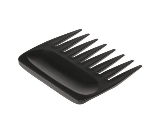 Peigne à cheveux à dents larges et longues pour hommes, en plastique classique, brosse à cheveux lisse à l'huile, antistatique, démêlante, 8638481