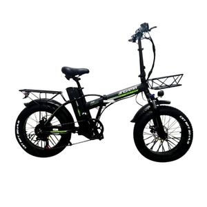 EU Stock Wide Tyre Foldable Electric Bike R8 Twee wielen elektrische bicycles 20 inch Smart Snow/Beach 15Ah 800W 48V Electric Fietes fietsen