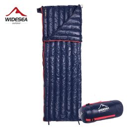 Widesea Camping Sac de couchage ultraléger Down Aplofroping Lazy Sac de rangement portable Sac de pyjama Sac de voyage de voyage 240518