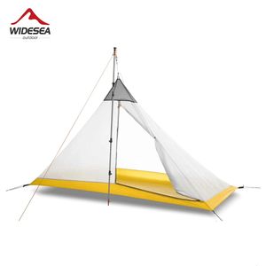 Wideea Outdoor Tent Intern ademende mesh 20d nylon zonneschade luifel luifel wandelen ultralichte schuilplaats vissen slapende reiskamp 240408