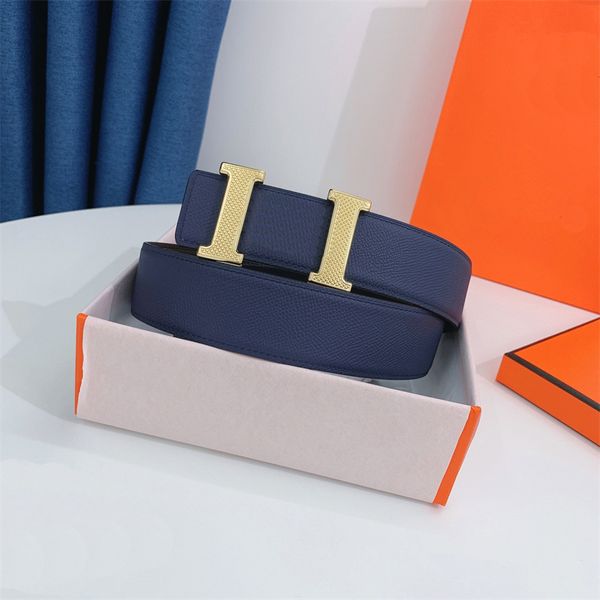 Largeur 3.8 cm ceinture de créateur de luxe pour femmes réversible hommes ceinture classiques haute qualité ceinture boucle ceintures hommes