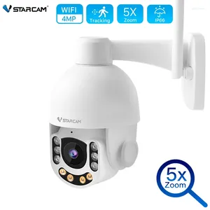 Caméra IP WIFI/4G sécurité extérieure couleur Vision nocturne 4MP5X Zoom Surveillance vidéo sans fil détection humaine intelligente