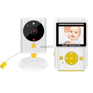 WiFi Babyfoon Smart Kids Video Monitor Two Way Talk Nachtzicht Camcorder Baby Nanny Bewakingscamera Temperatuurbewaking L230619