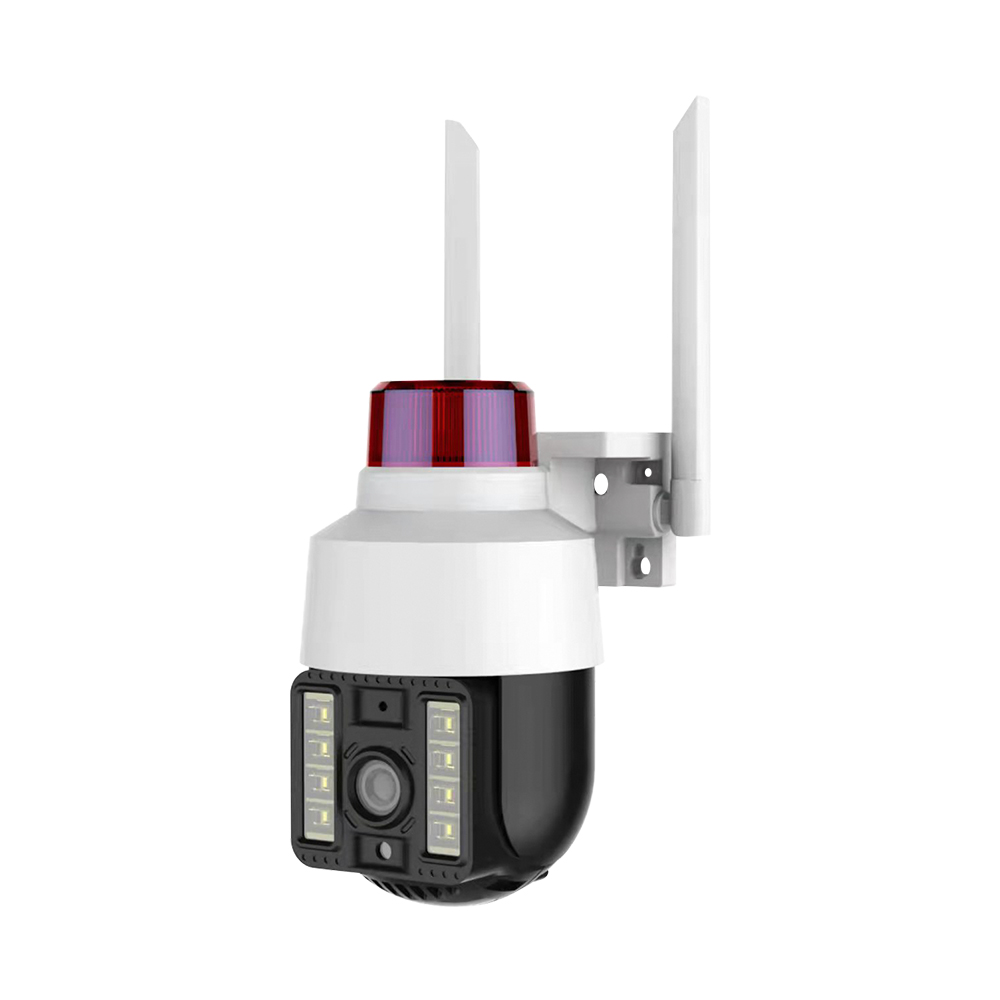 WiFi IP PTZ Câmera Cam ao ar livre Cam de 1,5 polegada 3MP Mini Smart Home 360 ​​Rastreamento automático de áudio de áudio de 5MP Câmeras de alarme Wi-Fi LED