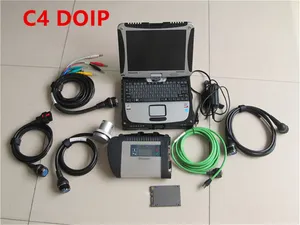 WiFi MB Star C4 Doip SD Connect SSD SSD V2023.9 en la computadora portátil CF19 i5 para Mercedes Diagnostic Scanner