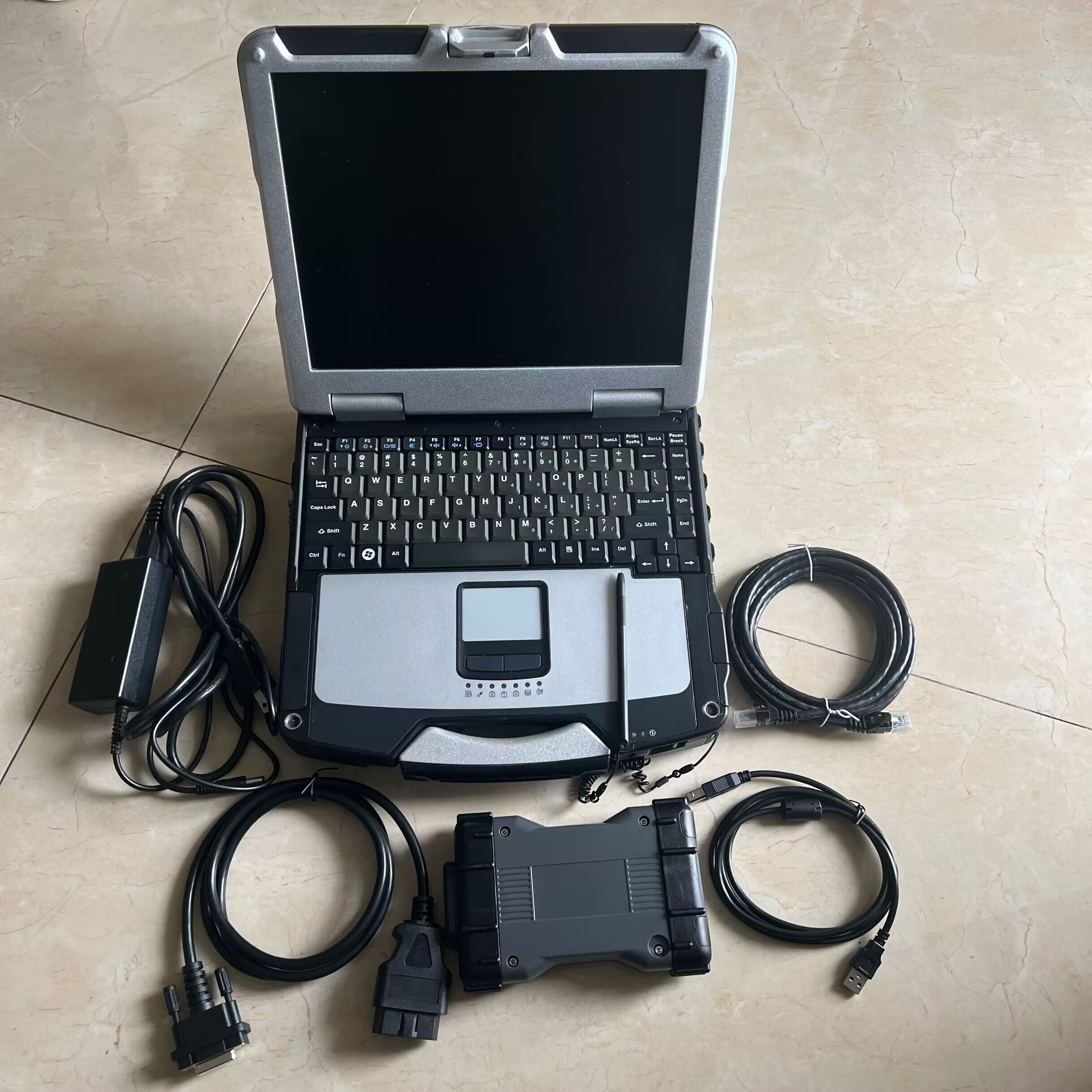 WiFi MB Star Diagnostic C6 SD Tool VCI Can DOIP Protocol SSD 480 GB Xentry DAS Laptop CF30 Touch Computer redo att använda 2 års garanti