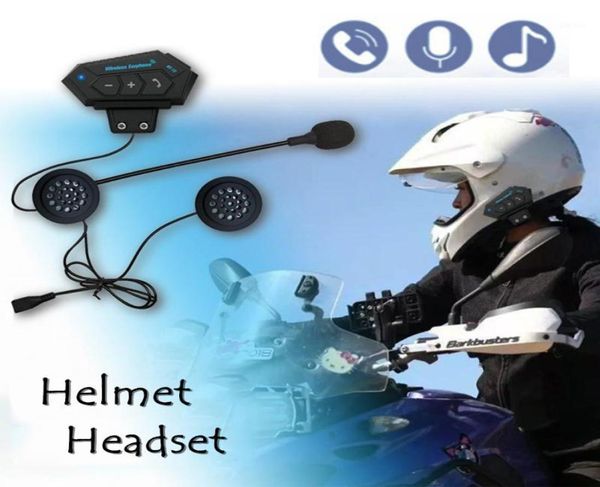 WiFi Motorcycle Interphy Casque Bluetooth Bluetooth Casice V40 Bluetooth Interphone Motor Bike Réduction du bruit des écouteurs Microphone Mic11609890