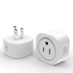  Interruptor Wifi Smart Plug Socket Remote Control Outlet Work con Home Timing para Smartphone