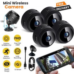 caméra de surveillance wifi maison audio intérieur caméra sans fil hd 1080p cctv vidéo sécurité protection caméra wifi ip moniteur