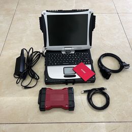 VCM2 Volledige chip diagnostische scanner Tool Ford IDS V120 SSD Laptop CF19 Toughbook Touchscreen Computer Volledig set Ready To Use