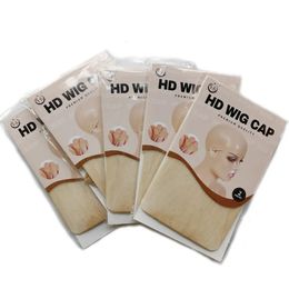 Pruikkappen 10-100 stuks HD-pruik Dunne kouskap Pruik Deluxe Pruikkap Haarnet voor weefsel Nylon Stretch Mesh Pruikkap Hd-kappen voor pruiken 231012