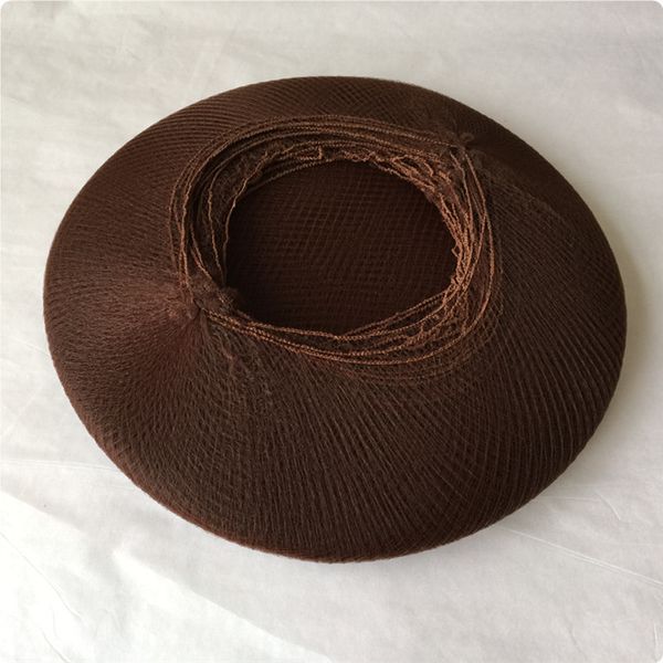 Gorros de peluca 144 unids/lote redecillas de malla de nailon con borde elástico marrón oscuro para peinar el cabello, hacer moños, bailarín de Ballet, cocina, servicio de comida 230808