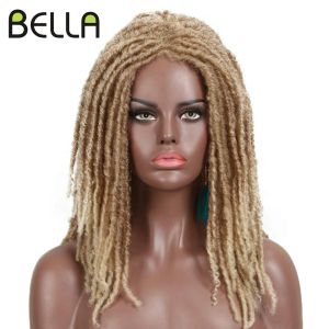 Pruiken Bella Synthetische pruik voor zwarte vrouwen 22 