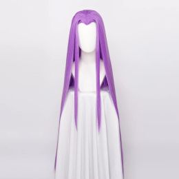 Perruques CCUTOO 120cm Synthétique Hair Fate Stay Night Rider Serviteur Cosplay Perruques Long Beauty Tip + Wig Cap