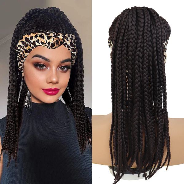 Pelucas gnimegil pelucas de diadema trenzada sintética para mujeres negras largas rizadas chorrosas Afro peluca de cabello natural pelucas con flequillo