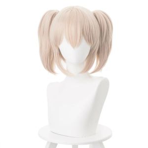 Perruques Hairjoy Cosplay Wig Hair synthétique Blonde brun vert moyen poney queue de cheval 7 couleurs disponible