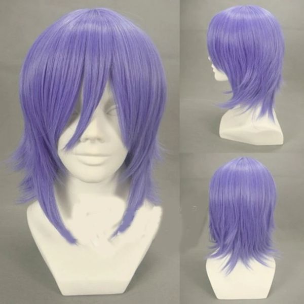 Perruques HAIRJOY cheveux synthétiques Pandora coeurs Xerxes Break perruque de Cosplay violet clair