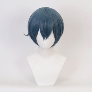 Perruques kuroshisuji livre de l'atlantique fantôme Ciel perruque courte Cosplay majordome noir perruques de cheveux synthétiques + bonnet de perruque