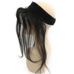 Pelucas agarre de encaje de lebeauty para pelucas judías pelucas kosher 100% sin procesar virgen europeo cabello i banda #1b envío gratis