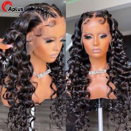 Perruques Loose Wave 13x6 HD Lace Frontal Wig 13x4 HD Lace Front Human Hair Wigs for Women Brésilien Brésilien Wig Loose Wig Wig 180%