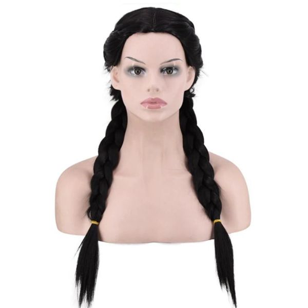 Pelucas Soowee, caja trenzada larga, trenzas y pelucas, peluca Afro negra y marrón para mujer, pieza de pelo sintético, peluca de Cosplay, pelo Bob