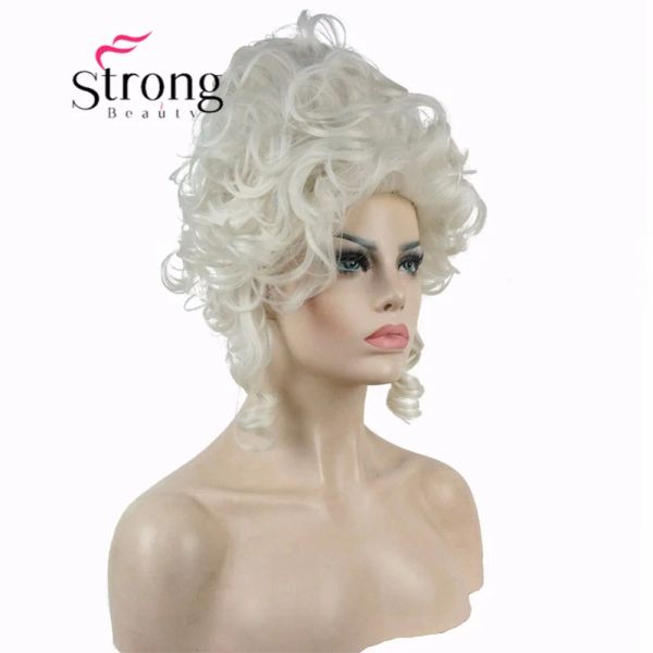 Pelucas Strongbeauty Marie Antoinette peluca Mujeres Cosplay CAPILLA CABLERAS