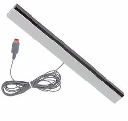 Wii Receiver de barre de capteur de rayon de signal infrarouge câblé pour Nintendo pour wii u wiiu distote5714375