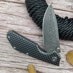 Wild Boar Strider Knife SMF Cuchillo plegable de bolsillo 7Cr13 Hoja G10 Mango Rodamiento de bolas Camping Caza táctica Pesca EDC Cuchillos de supervivencia Herramientas