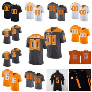 Maillot de football personnalisé des volontaires du Tennessee Will Albright Dominic Bailey Parker Ball Montrell Bandy Jeremy Banks Hunter Barnes Tyler Baron Tennessee