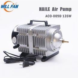 Will Fan Hailea – pompe à Air Aco-009D 135w, compresseur d'air magnétique électrique pour Machine de découpe Laser, pompe à oxygène 125L min Fish2862