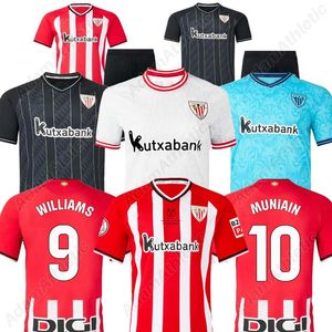 Athlétique Bilbao Final Jersey Copa del Rey 23 24 Williams Jr Muniain O.Sancet Bilbao Football Shirts Kids Kit Berenguer Yeray Williams Soccer Jersey 2023-24