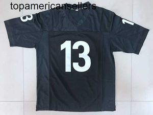 Willie Beamen #13 Maillot de football Any Given Sunday Sharks Movie Hommes Tout Cousu Noir S-3XL