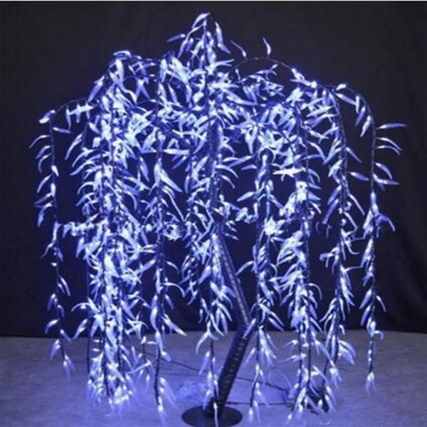 Willow Tree Light 1152pcs LED 2m 6 6FT 960pcs LED 1 8m Fête de mariage de Noël étanche à la pluie Utilisation intérieure ou extérieure AC 90-265V310k